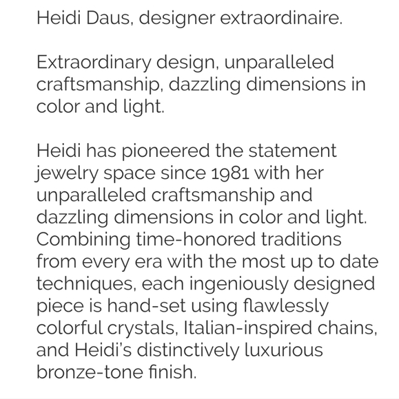 Heidi Daus Hinged Cuff Bangle **DISCOUNTED SHIPPING** - Picture 2 of 12